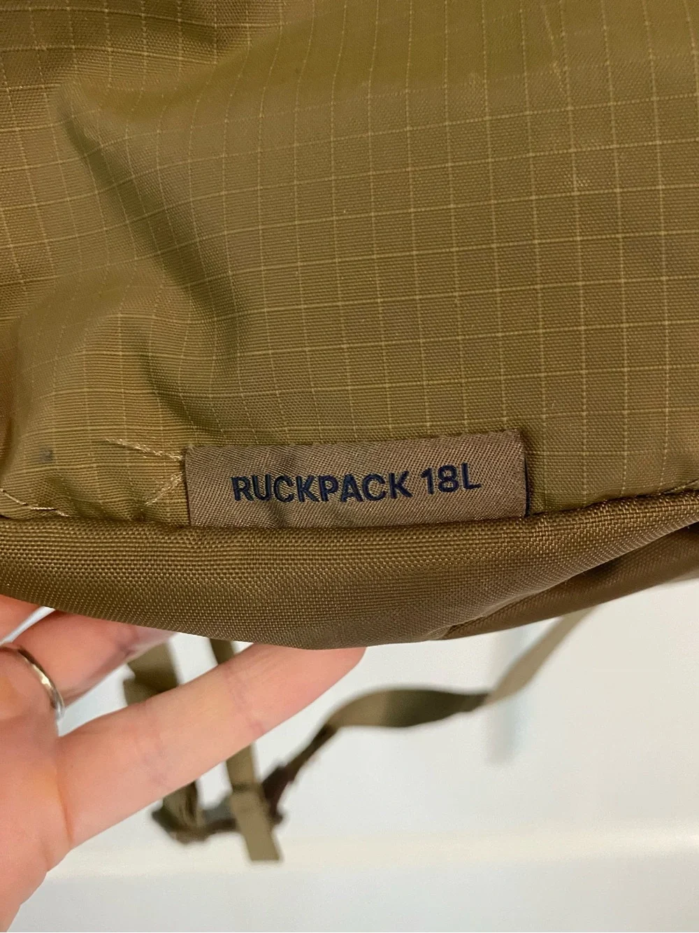 REI brown backpack